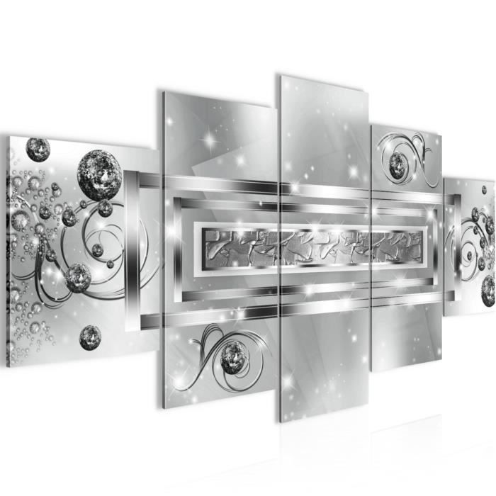 Tableau Décoration Murale 200x100 cm Runa art 103851c Abstrait - 5 ...