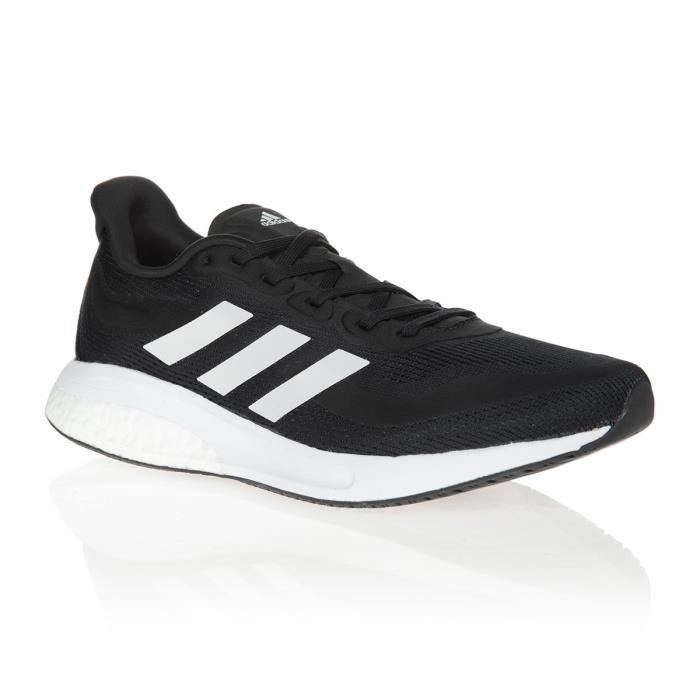 Chaussures de running - ADIDAS - SUPERNOVA - Homme - Noir et blanc