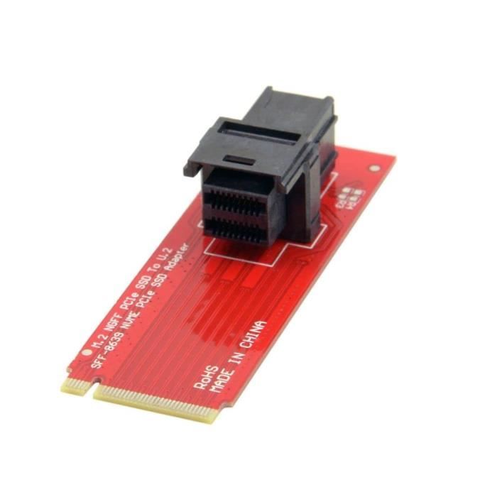 Xiwai NGFF M-Key Naar U.2 Adapter - NVME Naar SFF-8654
