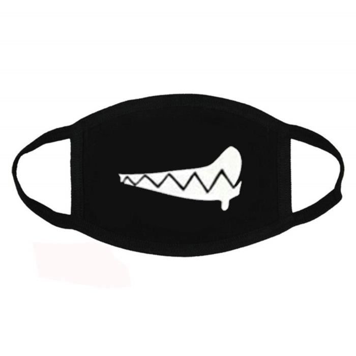 4 Masque De Bouche Manga Fashion Accessoires Pour Cosplay