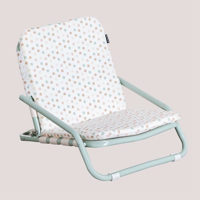 Chaise Télescopique Herzberg Pliable - Réglable En Hauteur - 150kg Charge - Extérieur/Camping