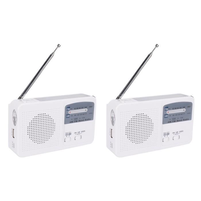 Lampe Radio à manivelle Dynamo Powerplus Wolf | Survie & Randonnée