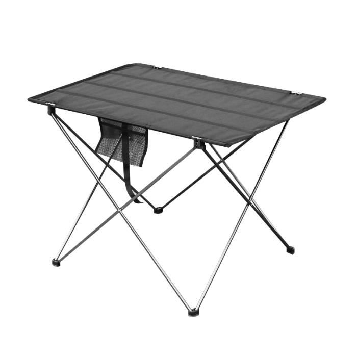 Portable Camping Table de cuisine avec rangement Mobilier Extérieur Cuisine Patio