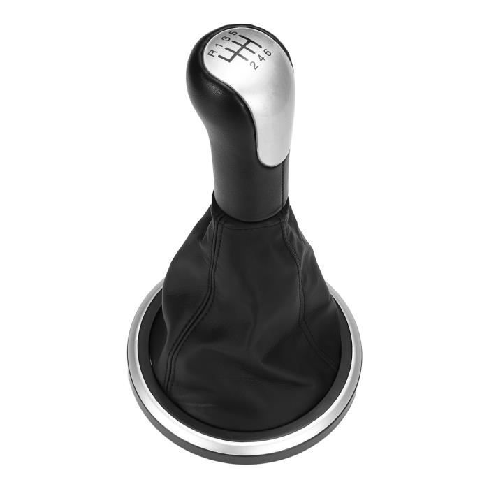 Pommeau De Levier De Vitesse Pour Ford Fiesta Mk6 - Noir, 1 Pièce, Marque Uxcell