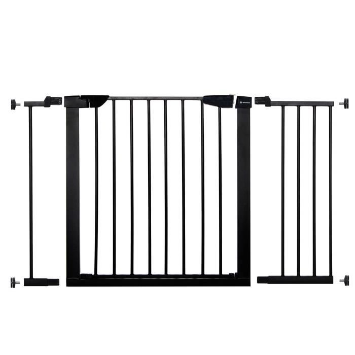 SPRINGOS® Barrière de Sécurité Bébé Enfant pour Escaliers, Portes 75-117 cm