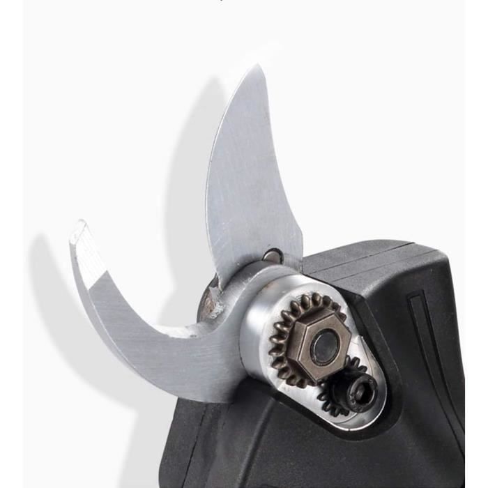 Sécateur Électrique Sans Fil Pro HDeye - Coupe 30mm, 2 Batteries, SK5 Chrome -Jardinage Facile - Jardin