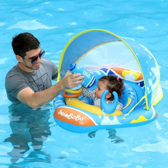 Bouée Bébé Gonflable SOETDERT Avec Siège - Apprentissage Natation 6-36 Mois