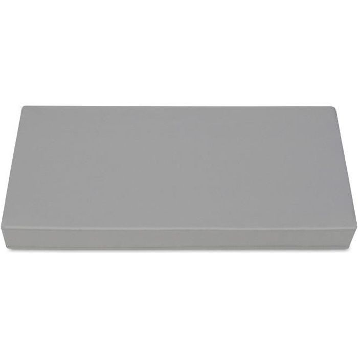 Meilleurs prix pour SuperKissen24 Tapis pour Chien Dehoussable Coussin pour Chien Petit Moyen et Grand - Matelas Chien Imperméable - 80x40 cm - Gris