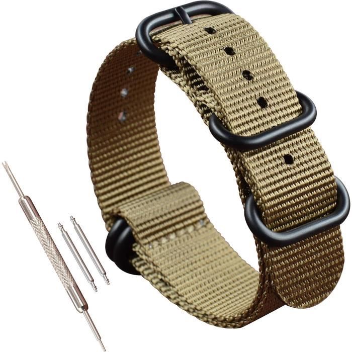 Lot De Bracelets De Montre En Nylon Pour Femme - Largeurs 8, 9 Et 10 Mm - Neufs Sans étiquette