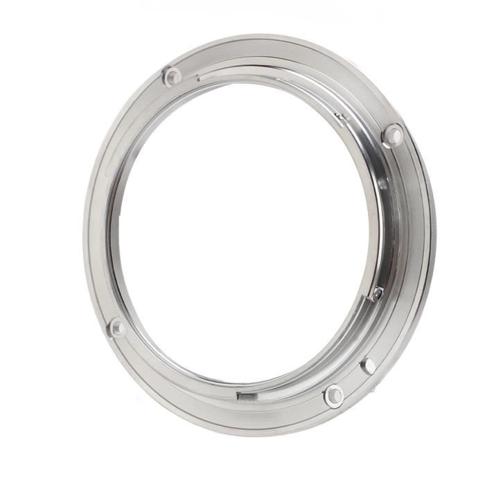 Adaptateur D'objectif Canon FD Vers Nikon AI/F - Anneau En Alliage Noir De 60mm - Pour Monter Vos Vieilles Optiques FD Sur Boîtiers Nikon