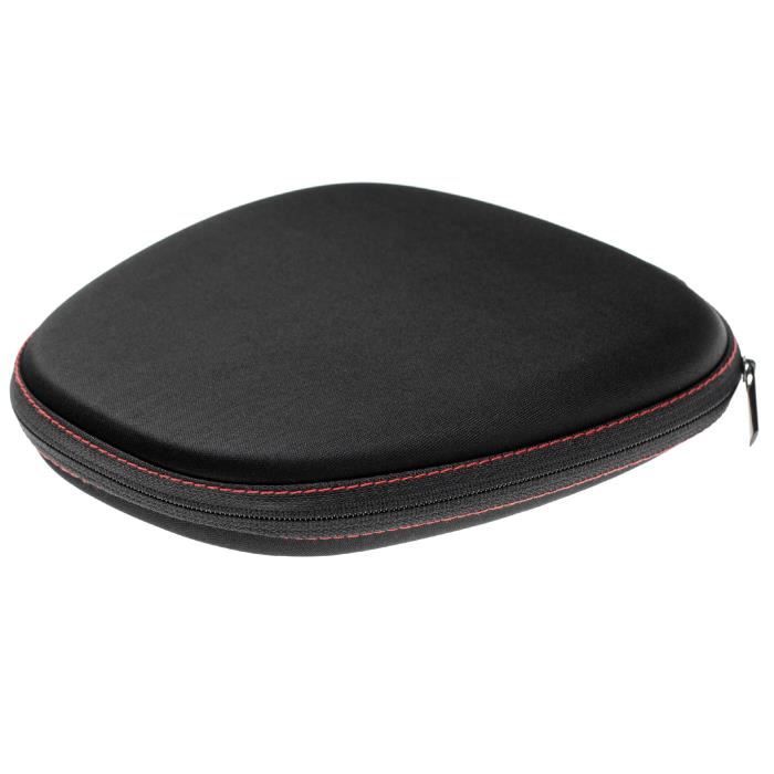 vhbw sacoche, housse, pochette compatible avec Bang & Olufsen BeoPlay H5 casque écouteurs noir