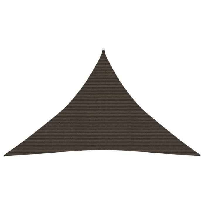 vidaXL Voile d'ombrage PEHD 4x4x5 8 Sable