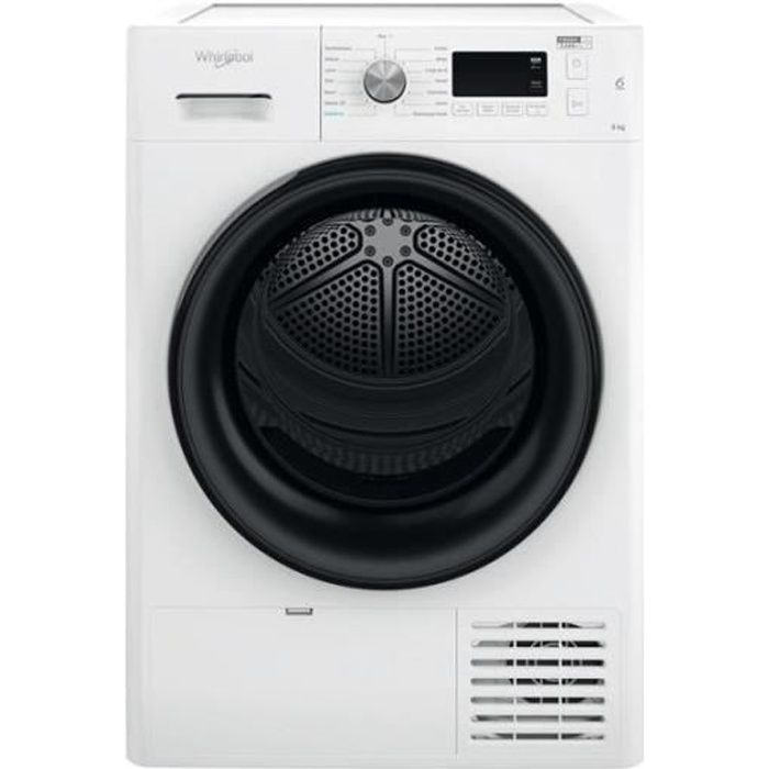 Sèche-linge WHIRLPOOL FFTM118X1BFR - Racine > Accueil > Gros électroménager > Sèche linge > Sèche linge frontal