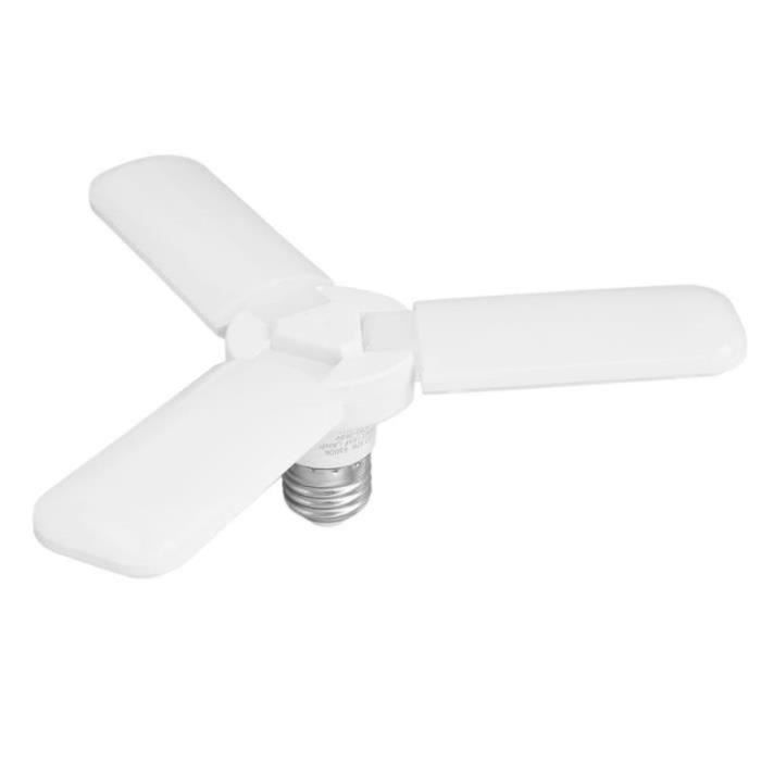 Lampe Garage E27 45W, Blanc Froid 6500K 4000Lm Lampe Atelier Déformable Avec 3 Panneaux Ajustables Clairage Plafond Led Pour Garages Entrepts Gymnases Lot De 1classe Nergtique F Ensoleill 61831866