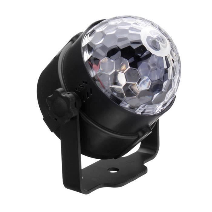 5w lampe de scène,jeux de lumière soirée boule à facette à