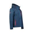 Softshell Femme - Geographical Norway - TOUNA LADY - Bleu - Sports d'hiver - Manches longues-1