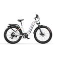 MX06 -Vélo électrique - Ebike 26" - Bafang 1000w - électrique fat bike - autonomie 50km - Samsung batterie Amovible 48V17.5AH -Blanc-1