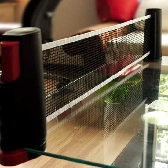 Table de Ping-Pong SucceBuy, Table de Ping-Pong Pliable avec Filet de