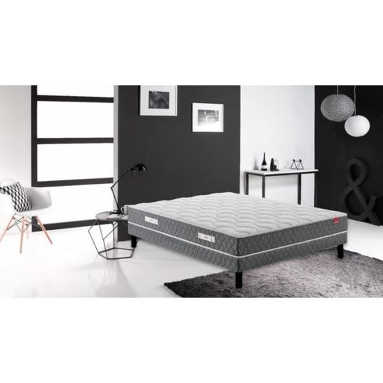 Ensemble Epeda Renouveau Sommier Confort Ferme Pieds 140x190 Ressorts Achat Vente Ensemble Literie Cdiscount