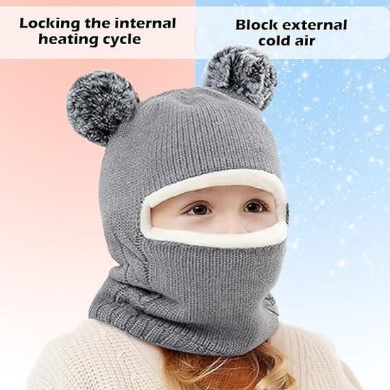 Une Jolie Cagoule Bébé Enfant Doublée Douce Et Chaude - Créofée