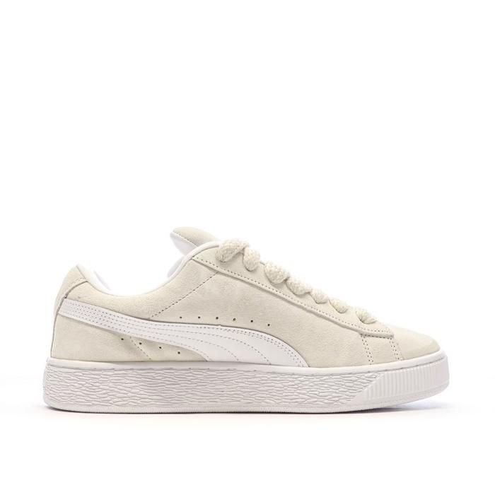 Baskets Beige/Blanc Homme Puma Suede XL Beige Cdiscount Chaussures