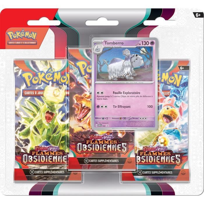 Pokémon Ecarlate/Violet - Pack Portfolio + Booster Mascarade Crépusculaire - Modèle Aléatoire