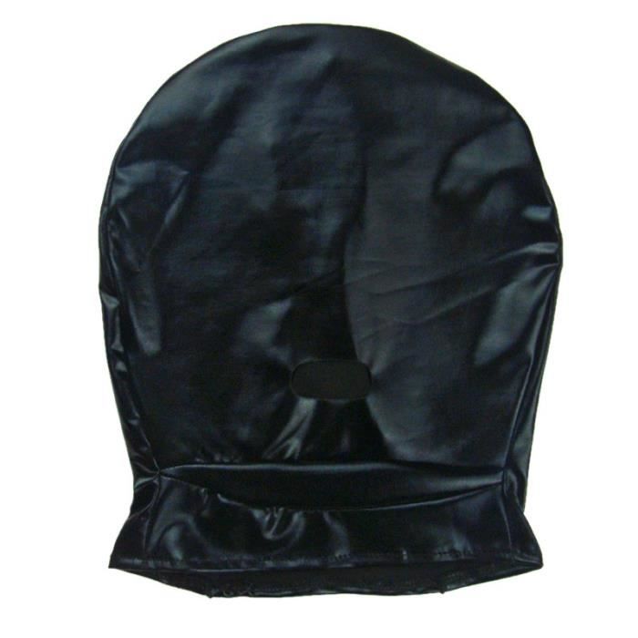 Cagoule SM/Bondage Avec Fermeture éclair – Marque OUCH, Unisexe, Neuve