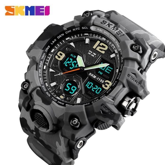 Montre skmei militaire store