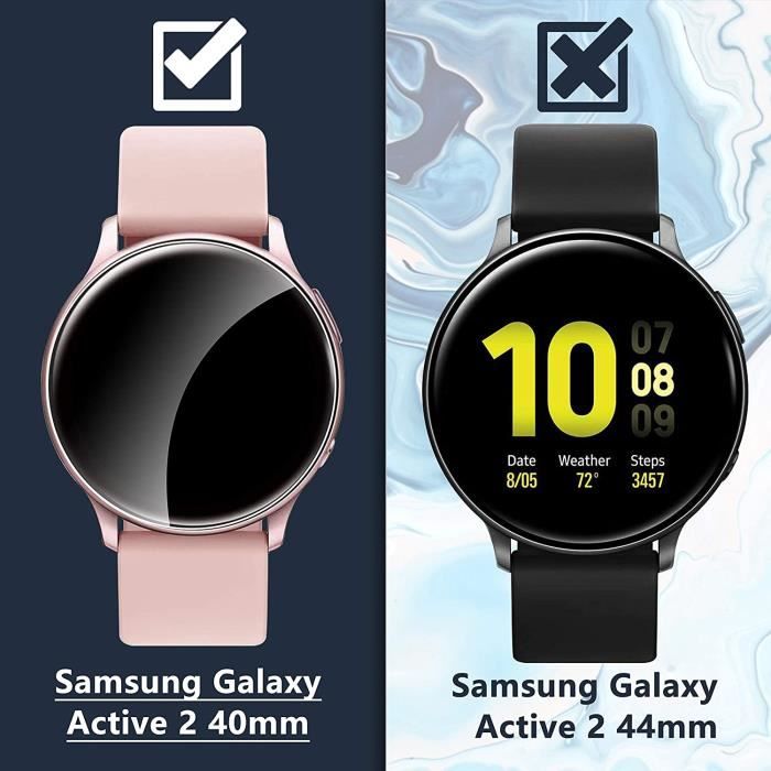 6 Pieces UniqueMe Protection ecran pour Samsung Galaxy Watch Active Active 2 40mm Case Friendly Soft HD Clear TPU Film Cdiscount Telephonie