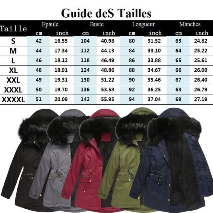 Veste Femme Coupe-Vent Imperméable - Capuche - Parka Sport Outdoor