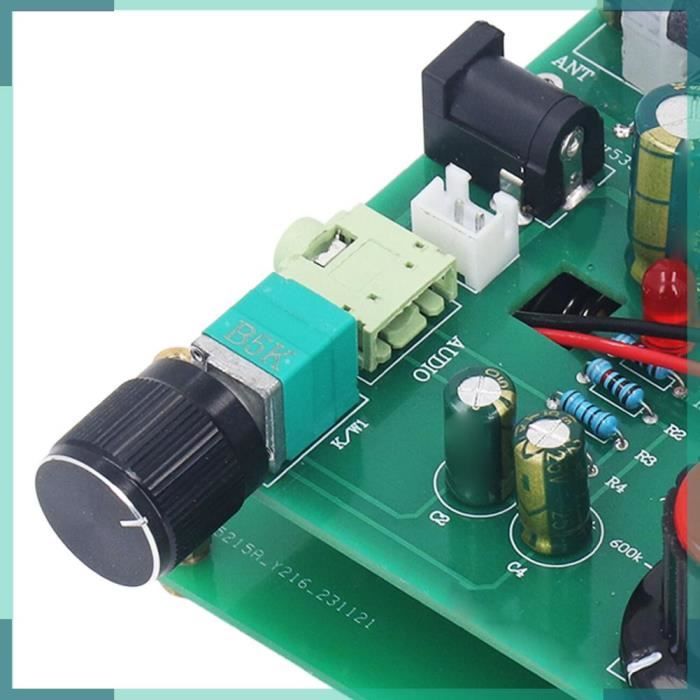 AM-zender Module – 600-1500 KHz, 3,5 Mm Audio-ingang, 5-12V, Draagbaar – Voor Zendamateur Projecten, Audio Experimenten En Eigen Radiostation