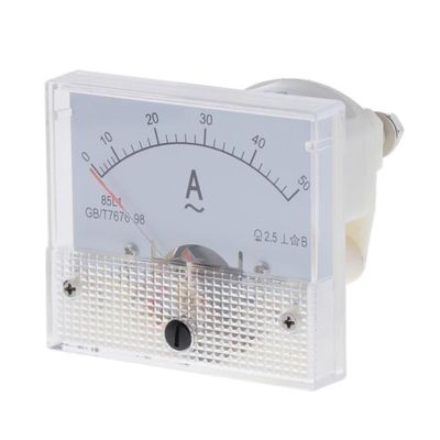 Ampèremètre Analogique à Aiguille SO-45, 1 A, 2 A, 3 A, 5 A