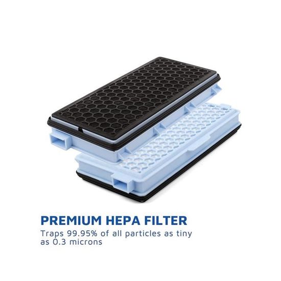 Filtres HEPA pour Miele SF-HA 50 Filtre Hepa Airclean pour S4-S5-S6-S8 C2-C3  PièCes D'Aspirateur Accessoires de Filtre - Cdiscount Electroménager