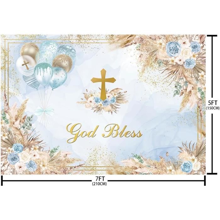 Toile De Fond Bohème 2.1x1.5m Herbe De La Pampa - Rideau Photographie Mariage Enfant
