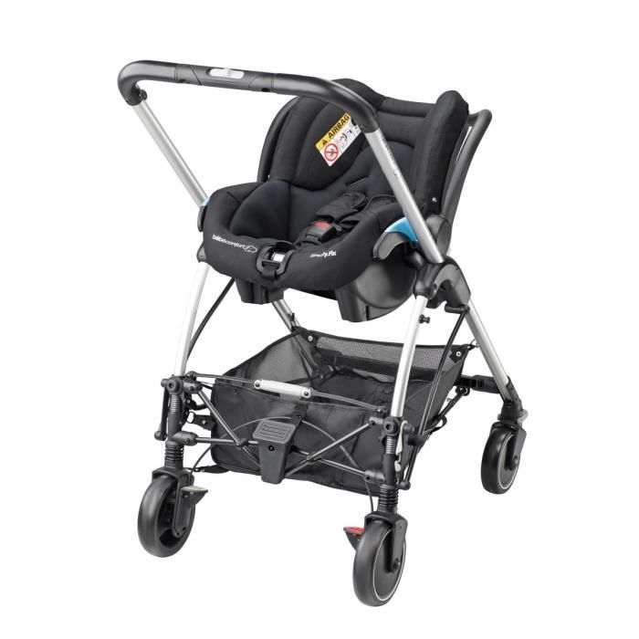 BEBE CONFORT Poussette Combinée Trio Streety Next Digital Black