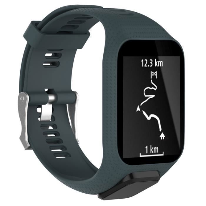 Tomtom Spark Bracelet Montre Gps Tomtom Noir Bracelet En Silicone - Main Image