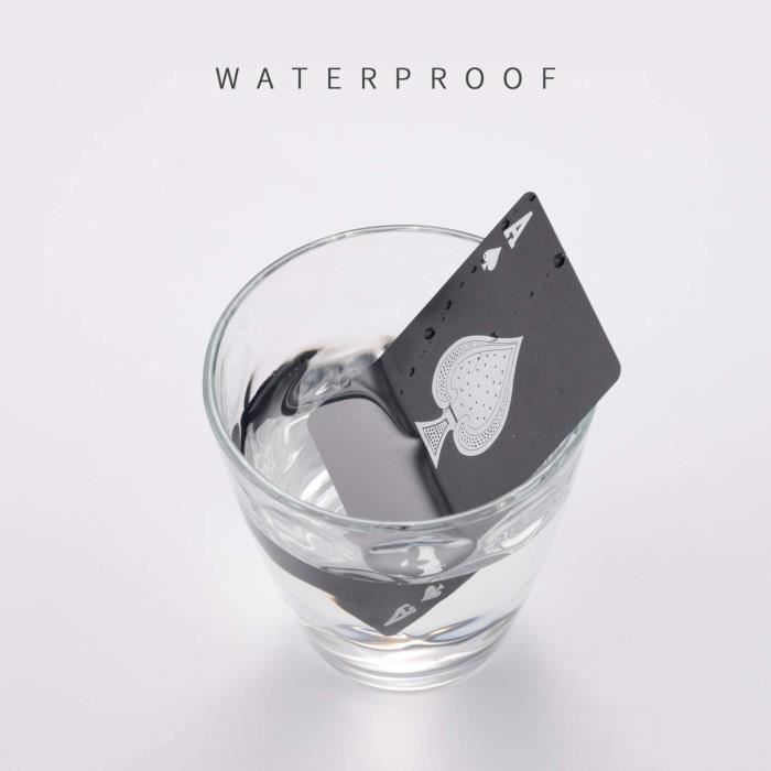 Jeu de carte waterproof - Cdiscount