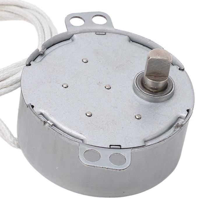Moteur Synchrone 220-240V AC 4W - 2.5-3RPM Pour Ventilateur, Étagère, Jouet - Moteur Réducteur CW/CCW