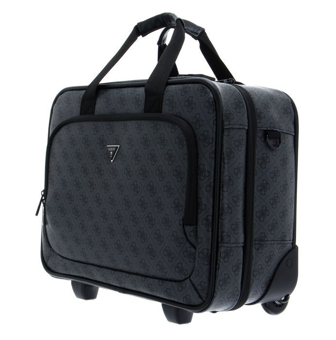 GUESS Vezzola Pilot Trolley Coal 212645 valise valise ou
