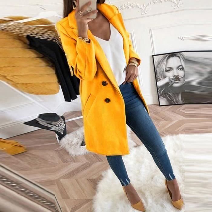 Manteaux jaune cheap