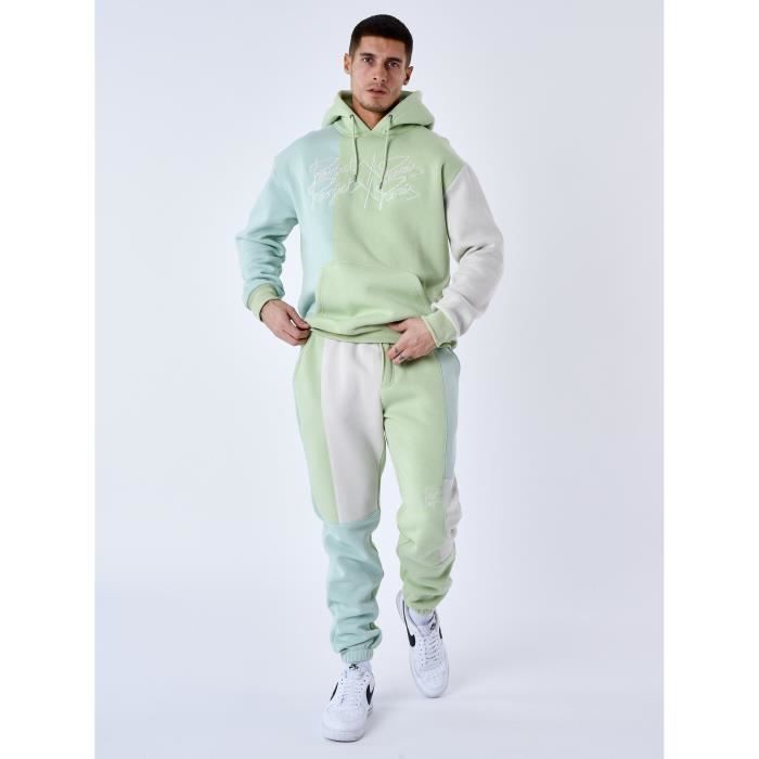 Bas de jogging tricolore PROJECT X PARIS Homme Vert Respirant Indoor Green Cdiscount Pret a Porter