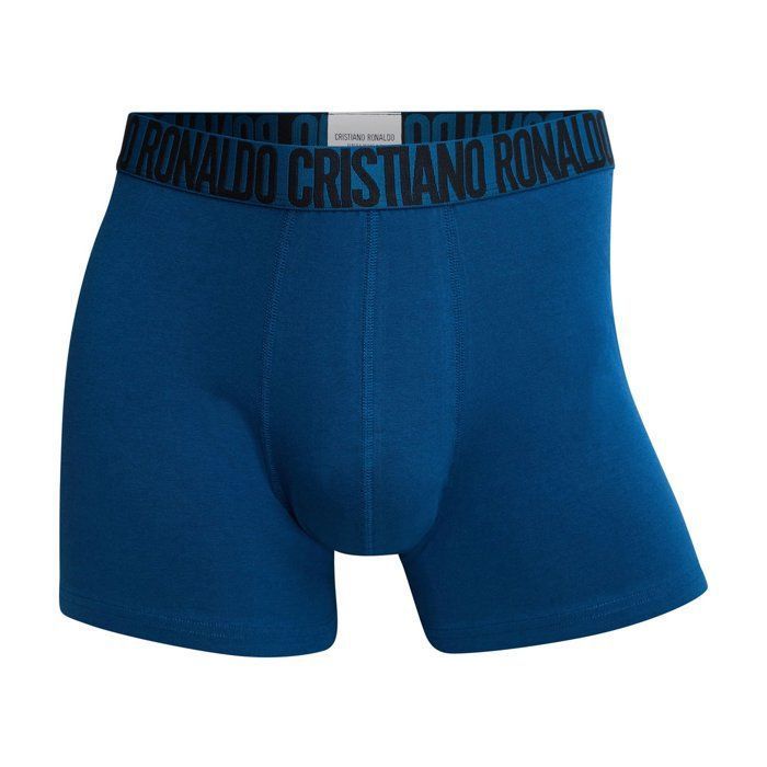 Pack De 3 Slips Hommes A2Z - Uni Bleu, Confortable, Ajustement Léger, 100% Polyester