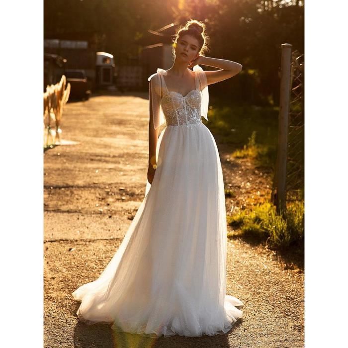 Tenue de mariage clearance boheme