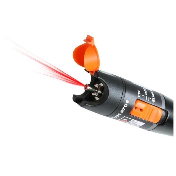 Fibre Optique Stylo Laser Localisateur Défaut Testeur Câble Rouge Lumière -  Cdiscount Informatique
