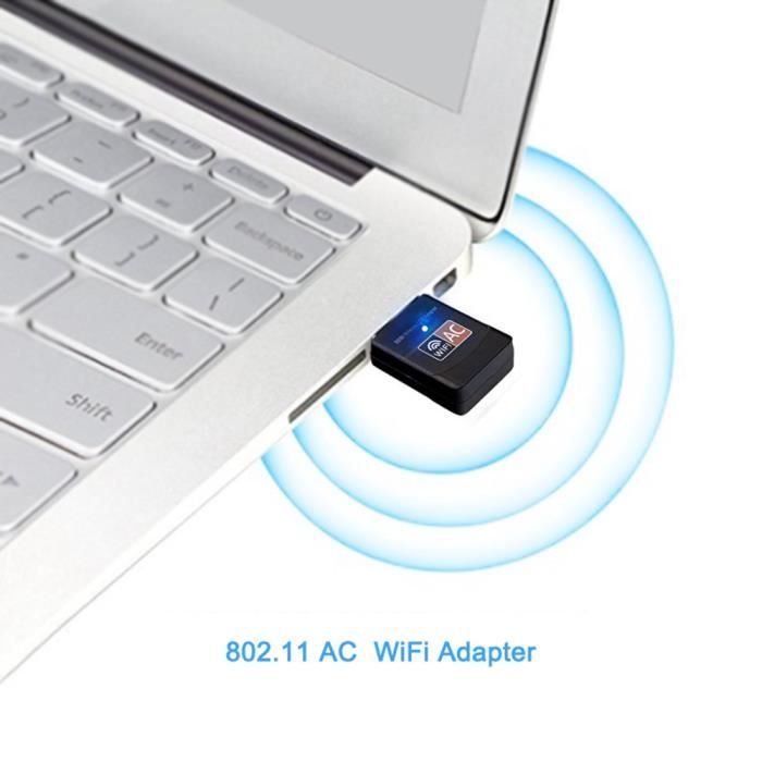 Adaptateur Wifi Usb, Carte Réseau Sans Fil V4.0, Émetteur D'antenne, Pc,  Wi-fi Lan, Récepteur Internet 802.11b/n/g - Cartes Réseau - AliExpress