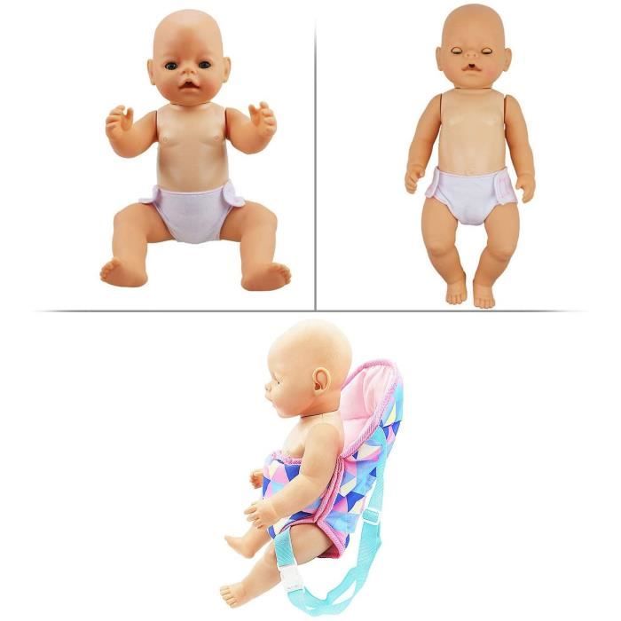 Sac à Dos Porte-bébé et Couches pour Baby Poupée, Accessoires pour 18  Poupées (40-45 cm) (2)[70] - Cdiscount Jeux - Jouets