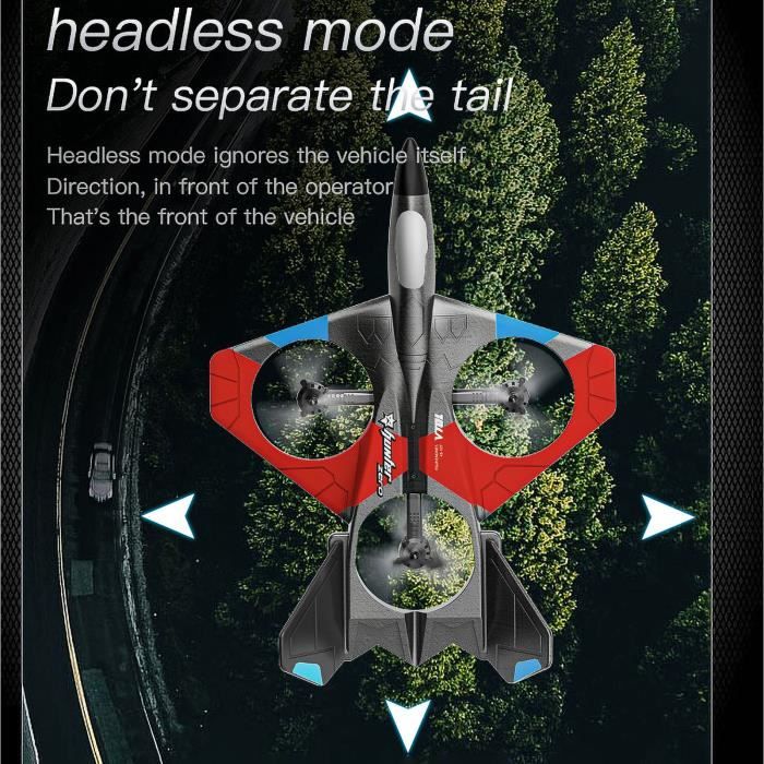 Hélicoptère télécommandé MINI Drone avec Caméra Jouet Maintien d