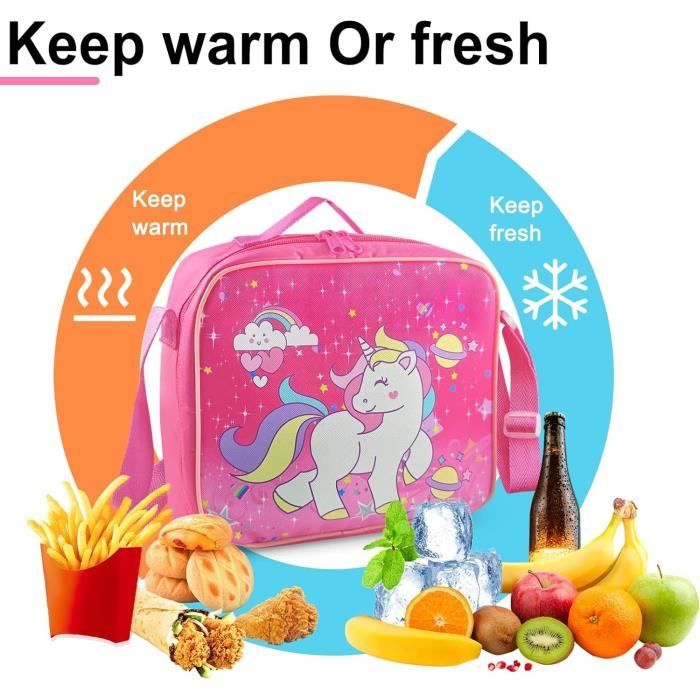 Sac à Lunch Isotherme Enfant MINISO Stitch - Bleu - Neuf