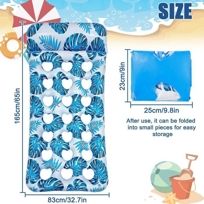 Matelas gonflable pour Piscine (PIZZA) - Accessoires piscine Maroc – Maroc