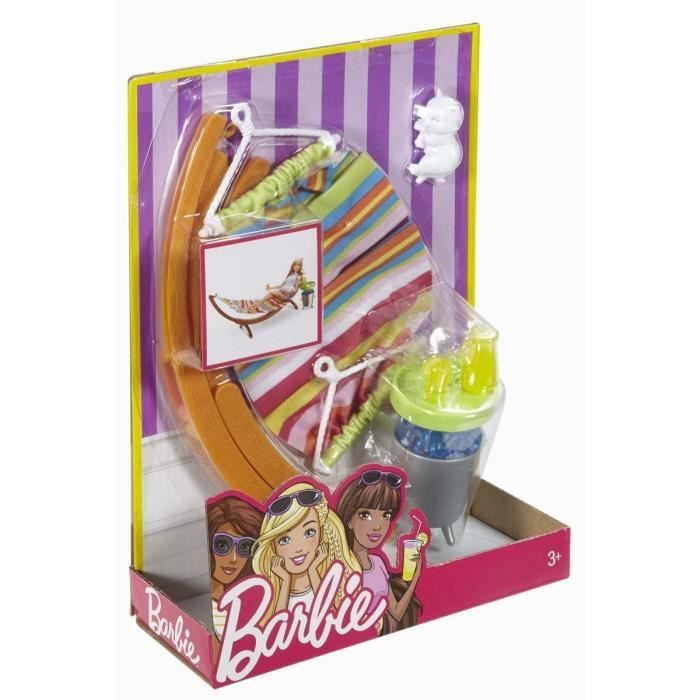 BARBIE Hamac D tente Plein Air Cdiscount Jeux Jouets